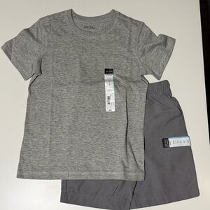 Gray Tee and Shorts Bundle